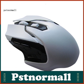 Pstnormall เมาส์เกมมิ่งไร้สาย 800 1200 1600DPI 24GHz สําหรับคอมพิวเตอร์ PC แล็ปท็อป