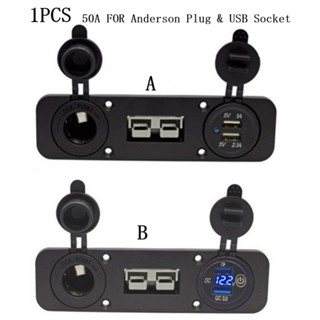 3 In 1 พอร์ต USB 3.0 ชาร์จเร็ว + ซ็อกเก็ต 12/24 โวลต์ จอแสดงผล LED สําหรับรถยนต์