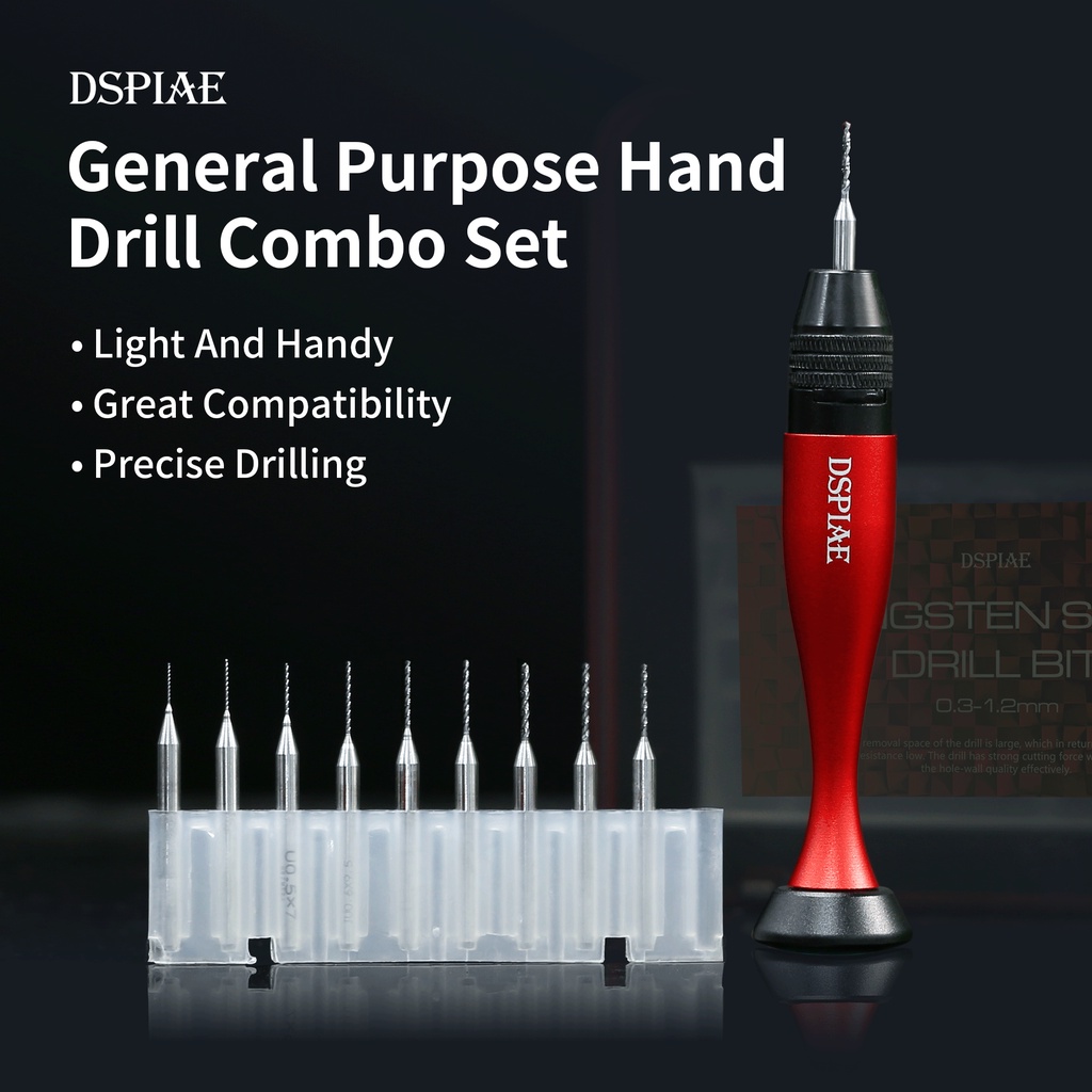 DSPIAE AT-VHDS General Purpose Hand Drill Combo Set Gundam Model Making tool