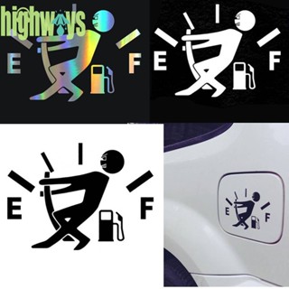 สติกเกอร์ติดถังน้ํามันรถยนต์ สําหรับตกแต่งภายนอกรถยนต์ [highways.th]