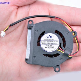 Awht ใหม่ พัดลมระบายความร้อนอินเวอร์เตอร์ CPU DC 5V 0.20A 2PIN 4 ซม. สําหรับคอมพิวเตอร์