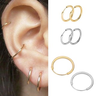 [Dhin] 3 Pair/Set Fashion Women Girl Simple Round Circle Small Ear Stud Earring
 COD