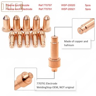 【ONCEMOREAGAIN】Plasma Electrode Tips 10pcs 770791 770797 Durable WSP-20021 XT12R/XT30R/XT40R