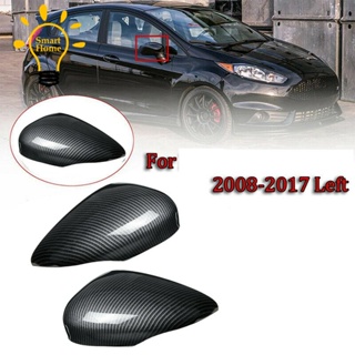 ฝาครอบกระจกมองหลัง คาร์บอนไฟเบอร์ สําหรับ Ford Fiesta Mk7 2008 2009 2010 2011 2012 2013-2017