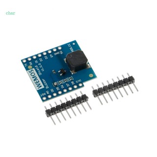 Char Buzzer Shield V1 0 0 สําหรับ WEMOS สําหรับ D1 Mini