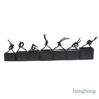 Bang ตัวเก็บประจุมอเตอร์พัดลมติดเพดาน CBB61 450V 1 2 3 4 5 6 10 uF