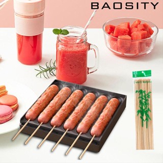 [Baosity] แผ่นทําไส้กรอก วาฟเฟิล ข้าวโพด ฮอตดอก อะลูมิเนียม 6 หลุม ไม่เหนียวติด DIY สําหรับทําอาหารเช้า ห้องครัว