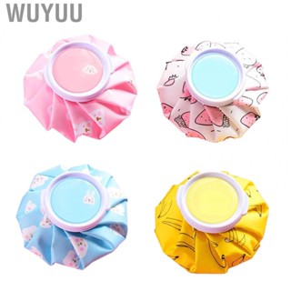 Wuyuu Cute Ice Bag  Thickened Neck Cartoon Pattern Revolving Cover Cold Wear Resistant Hot Use Print Fabric Sealing for Headaches Home