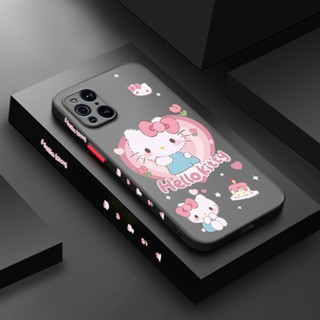 เคสซิลิโคนนิ่ม ลายการ์ตูนคิตตี้ กันกระแทก สําหรับ OPPO Find X3 5G Find X3 Pro 5G Find X2 Pro