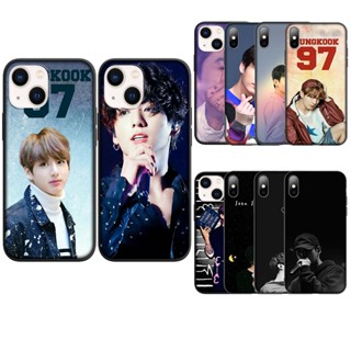 Xx38 เคสโทรศัพท์มือถือ ซิลิโคนนุ่ม ลาย Jeon Jung Kook สําหรับ iPhone 8 8+ 7 7+ 6S 6 6+ Plus 5 5S