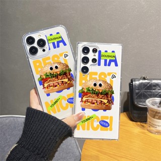 เคสโทรศัพท์มือถือ แบบนิ่ม ลายเบอร์เกอร์ สําหรับ Infinix NOTE30 vip 30i 30pro hot 30i hot 20i 30 paly note12 G96 SMART7 smart6plus SPARK10 pro spark go 2023