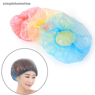 [simplehomeline] หมวกอาบน้ํา กันน้ํา แบบใช้แล้วทิ้ง 10 ชิ้น