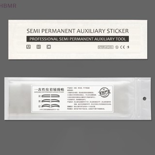 [HBMR] สติกเกอร์แม่แบบ ลายฉลุ สําหรับสักคิ้ว แต่งหน้า 6 คู่ HL