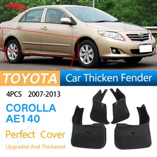 บังโคลนหน้า หลัง กันชน กันฝุ่น อุปกรณ์เสริม สําหรับตกแต่งรถยนต์ Toyota Corolla AE140 E140 2007-2013