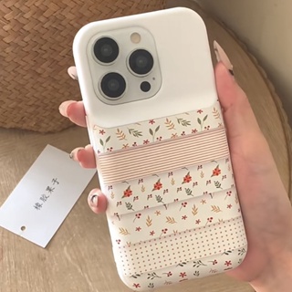 Ins ใหม่ เคสป้องกันโทรศัพท์มือถือ ลายดอกไม้ กันกระแทก สําหรับ Apple Iphone 14promax 13 11 14pro 13pro 14