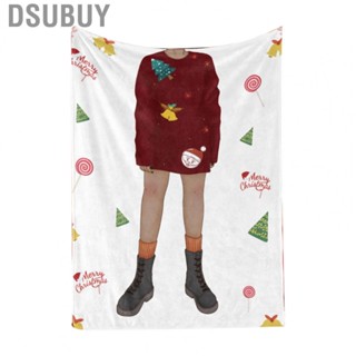 Dsubuy Merry Christmas  Soft Cozy Polyester Throw for Couch Sofa Bed Office All Seasons