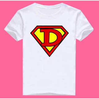 [S-5XL]เสื้อยืดอักษรSUPERMAN