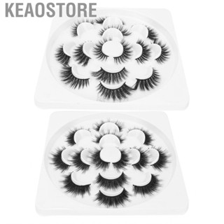 Keaostore False Lashes  Thick Long and Curly Eyelashes High Quality Material for Makeup