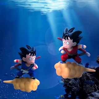 [IHS] ตุ๊กตาฟิกเกอร์ รูปเมฆ Son-Goku Sitg on The Cloud สําหรับตกแต่งตู้ปลา