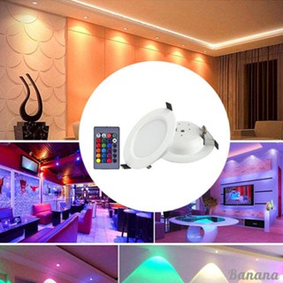 [พร้อมส่ง] โคมไฟเพดาน LED RGB ทรงกลม เปลี่ยนสีได้ พร้อมรีโมตคอนโทรล