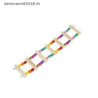 [betterworld2018] ของเล่นบันไดสะพานชิงช้า สําหรับนกแก้ว [TH]