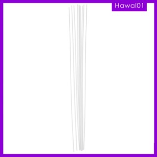 [Hawal] ก้านกลม ABS สําหรับทําโมเดลสถาปัตยกรรม DIY 10 ชิ้น