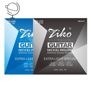 Ziko Dn Series สายกีตาร์ไฟฟ้า น้ําหนักเบาพิเศษ