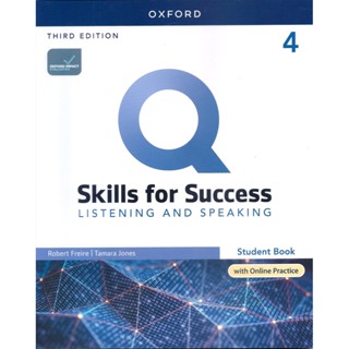 Q: SKILLS FOR SUCCESS 4 LISTENING AND SPEAKING: STUDENT BOOK WITH IQ ONLINE