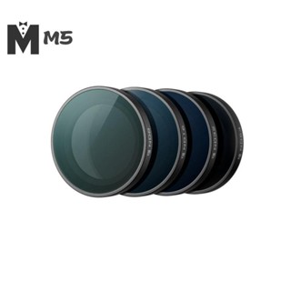 ชุดฟิลเตอร์ ND (Nd8 16 32 64) Scrimshaw อเนกประสงค์ แบบเปลี่ยน สําหรับ Insta360 GO 3