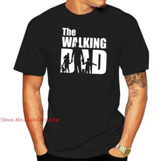 เสื้อยืด พิมพ์ลาย The Walking Dad ขนาดใหญ่ 4XL 5XL 6XL สําหรับผู้ชาย