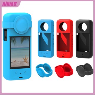 Ni เคสซิลิโคน กันกระแทก สําหรับกล้องพาโนรามา Insta360 X3