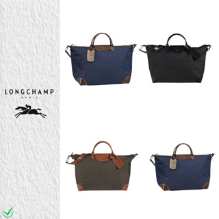 【ผลิตภัณฑ์ฝรั่งเศส】Longchamp กระเป๋า  แท้ กระเป๋าถือ กระเป๋าเดินทาง กระเป๋าเก็บของ แบรนด์เนม (Men Bags)