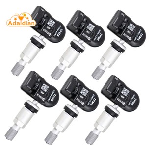 เซนเซอร์ TPMS ตั้งโปรแกรมได้ 433MHz 315MHZ สําหรับระบบตรวจสอบเซนเซอร์ Autel MX 6 ชิ้น