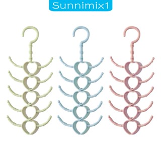 [Sunnimix1] ตะขอแขวนผ้าพันคอ เข็มขัด อเนกประสงค์ สําหรับจัดระเบียบตู้เสื้อผ้า