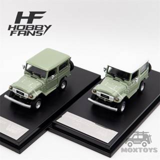 โมเดลรถยนต์ WWD 1:64 Land Cruiser FJ40 Diecast ของเล่นสําหรับเด็ก