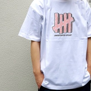 เสื้อยืดแขนสั้น ผ้าฝ้าย พิมพ์ลาย UNDEFEATED SPORT S/S