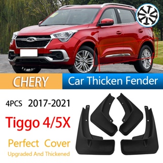 บังโคลนหน้า หลัง กันชน กันฝุ่น อุปกรณ์เสริม สําหรับตกแต่งรถยนต์ Chery Tiggo 4 Tiggo 5X 2017-2019