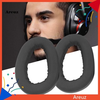 Are ฟองน้ําหูฟังเล่นเกม กันฝุ่น ระบายอากาศ แบบเปลี่ยน สําหรับ Sennheiser GSP 600 500 1 คู่