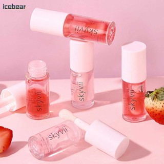 【ราคาด้านล่าง】 【ราคาด้านล่าง】 Skyvii Powder Doodle Lip Oil Moisturizing And Hydrating Anti-dry Lip Balm Female Student Lip Moisturizing [icebear]