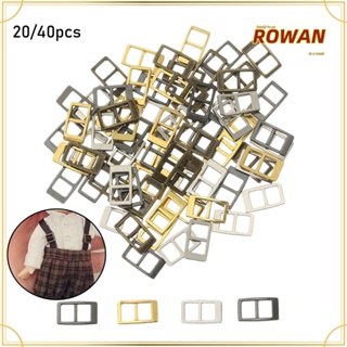 TRI Row 20 / 40 ชิ้นหัวเข็มขัดขนาดเล็ก 5 มม . สําหรับตกแต่งตุ๊กตา