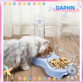 DAPHS 3 in 1 ชามใส่เครื่องดื่มอัตโนมัติ สําหรับสัตว์เลี้ยง แห้ง เปียก 500 มล.