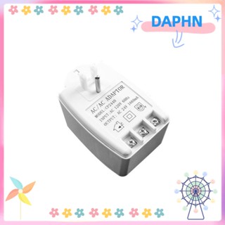 DAPHS หม้อแปลงปลั๊ก AC 120 VAC 60Hz 24V 40VA ออดประตู หม้อแปลง พลาสติก แบบพกพา + ฟิวส์ทองแดง PTC สําหรับออดประตู