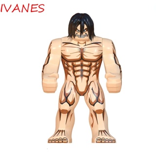 Ivanes โมเดลบล็อกตัวต่อ เกม Attack on Titan ขนาดเล็ก ของเล่นสําหรับเด็ก