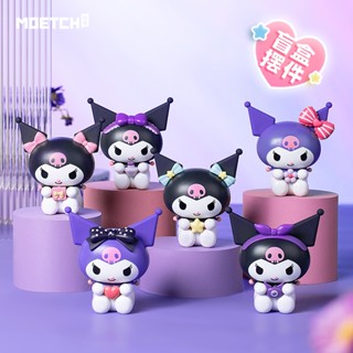 [พร้อมส่ง] พัดมือถือ ขนาดเล็ก แบบพกพา ลาย Sanrio Fan Kuromi Mystery Box เครื่องประดับ สําหรับเด็กผู้หญิง