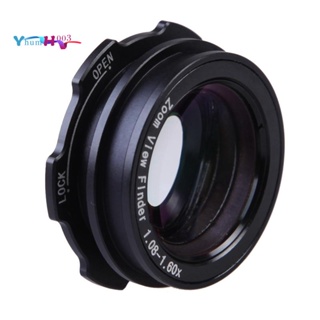 1.08-1.60x Zoom Viewfinder ช่องมองภาพ แว่นขยาย สายตายาว สายตาสั้น แว่นขยาย หน้ากากตา สําหรับกล้อง SLR ปรับได้