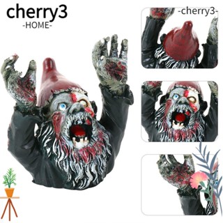 Cherry3 รูปปั้นเรซิ่น รูปซอมบี้ สําหรับตกแต่งปาร์ตี้ฮาโลวีน กลางแจ้ง