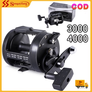 Sougayilang รีลตกปลา 3000/4000 กลองล้อสูงสุดลาก 20 กก.รีล 3.…