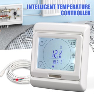 Touch Screen Programming Floor Heating Temperature Controller Electric Heating