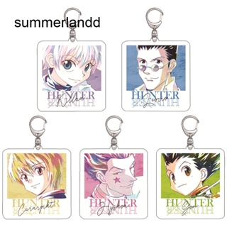 Sl พวงกุญแจ จี้ฟิกเกอร์อะคริลิค รูปการ์ตูนอนิเมะ Hunter X Hunter Series Kawaii