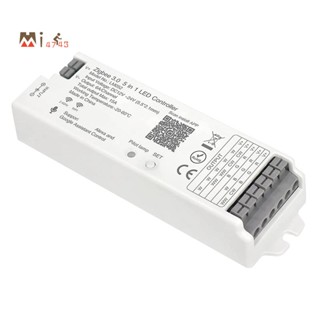 Lm052 ZigBee ตัวควบคุมแถบไฟ LED 3.0 DC12-24V RGB CCT RGBW 5In1 หรี่แสงได้ สําหรับ Smart Life APP/Alexa Echo